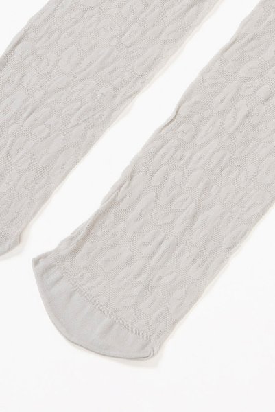 画像10: ANIMAL 20 Socks argento  | ショートストッキング・アニマル柄・グレー | Veneziana ベネチアナ (10)