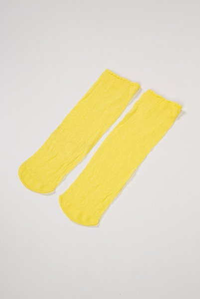 画像8: ANIMAL 20 Socks giallo  | ショートストッキング・アニマル柄・イエロー | Veneziana ベネチアナ (8)