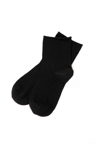 画像7: COTONE 300 Socks nero  | ショートストッキング・300デニール・無地・ブラック | Veneziana ベネチアナ (7)