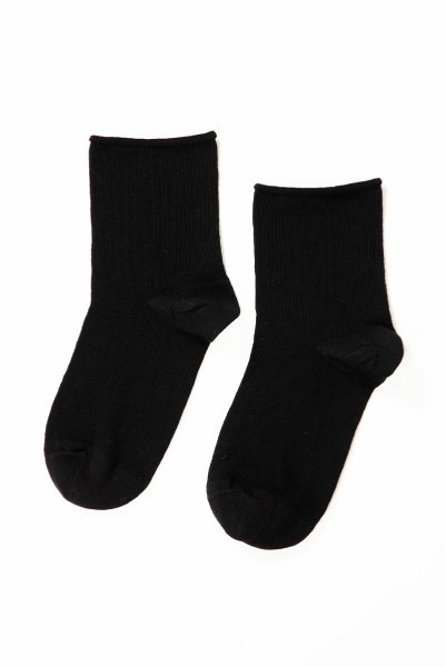 画像8: COTONE 300 Socks nero  | ショートストッキング・300デニール・無地・ブラック | Veneziana ベネチアナ (8)