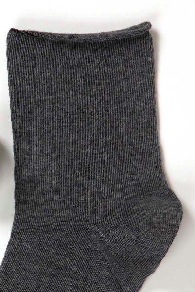 画像9: COTONE 300 Socks melange  | ショートストッキング・300デニール・無地・グレー | Veneziana ベネチアナ (9)