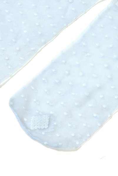 画像8: MONICA Socks azzuro  | ショートストッキング・花柄・ライトブルー | Veneziana ベネチアナ (8)