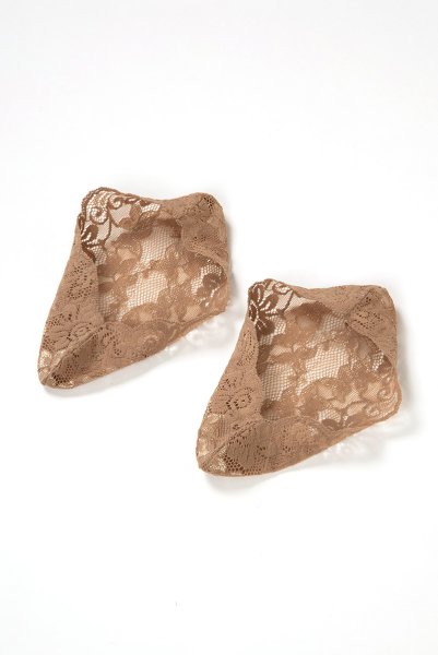 画像7: BALETTO Foot beige  | フットカバー・レース・ベージュ | Veneziana ベネチアナ (7)