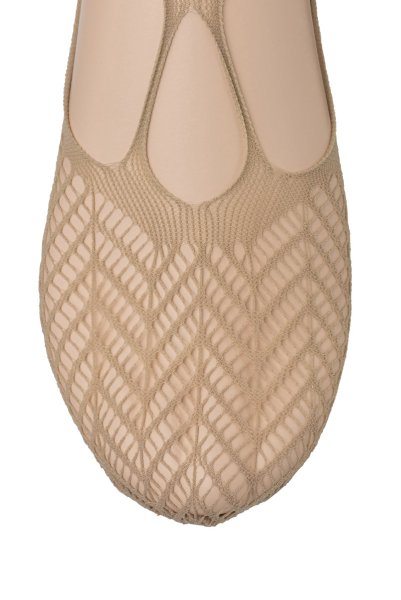 画像3: BERESCA Foot naturale  | フットカバー・網・ベージュ | Veneziana ベネチアナ (3)