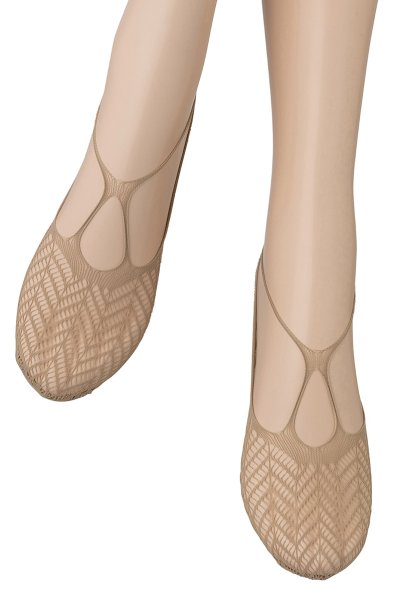 画像4: BERESCA Foot naturale  | フットカバー・網・ベージュ | Veneziana ベネチアナ (4)