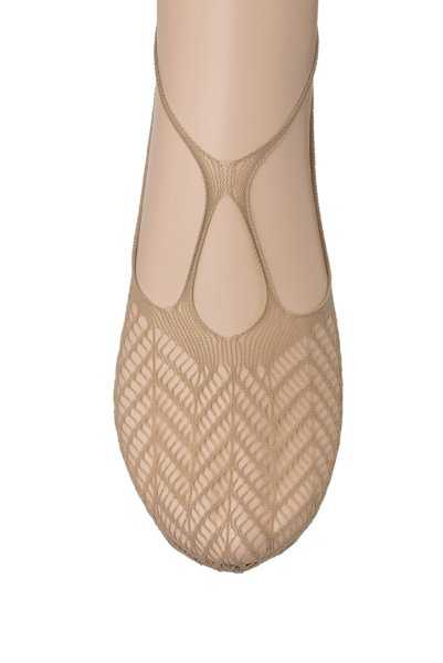 画像6: BERESCA Foot naturale  | フットカバー・網・ベージュ | Veneziana ベネチアナ (6)