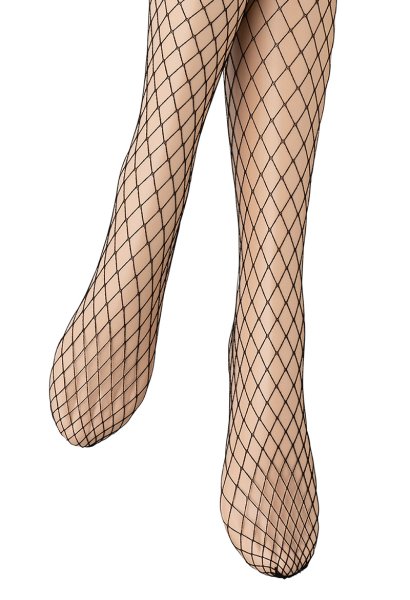 画像4: RETE GRANDI High Socks nero  | ハイソックス・網・ブラック | Veneziana ベネチアナ (4)