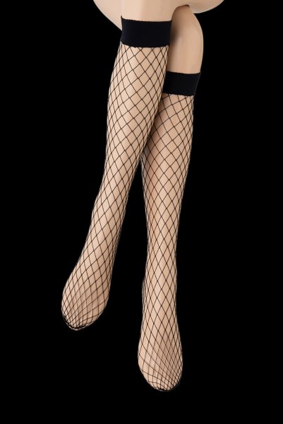 画像5: RETE GRANDI High Socks marine  | ハイソックス・網・ダークネイビー | Veneziana ベネチアナ (5)