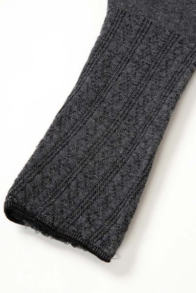 画像10: PANTA BRITANY 100 melange  | レギンス・無地・ダイヤ柄・100デニール・グレー | Veneziana ベネチアナ (10)