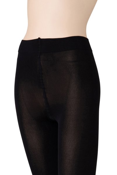 画像3: PANTA DEBORAH 300 nero  | レギンス・無地・300デニール・ブラック | Veneziana ベネチアナ (3)