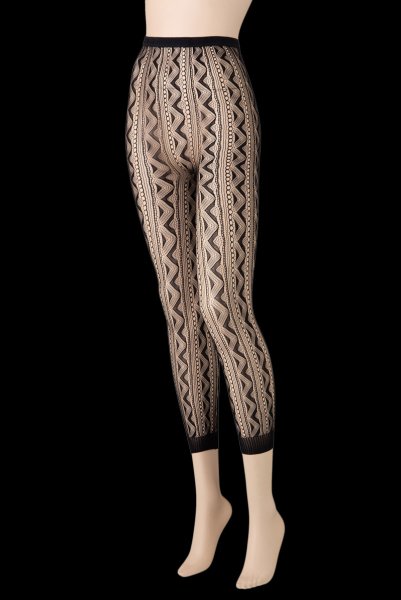 画像5: PANTA GIULIETTA 20 nero  | レギンス・網・メッシュ・20デニール・ブラック | Veneziana ベネチアナ (5)