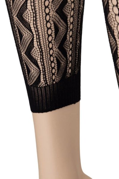 画像7: PANTA GIULIETTA 20 nero  | レギンス・網・メッシュ・20デニール・ブラック | Veneziana ベネチアナ (7)