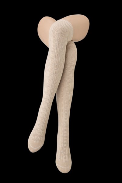 画像5: CORTINA ACRYLICO Zak corda  | ニーハイソックス・アーガイル柄・ベージュ | Veneziana ベネチアナ (5)