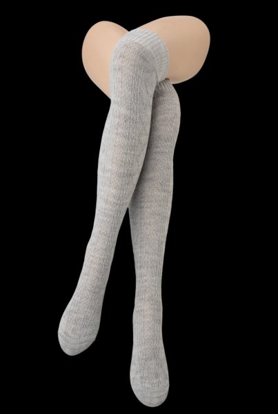 画像5: CORTINA ACRYLICO Zak grey  | ニーハイソックス・アーガイル柄・グレー | Veneziana ベネチアナ (5)