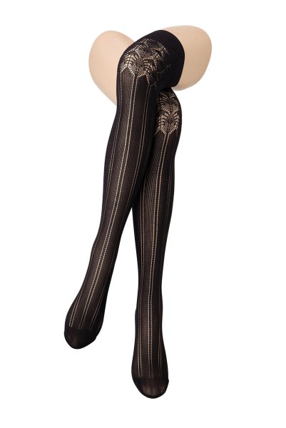 画像5: DOROTHY MICRO Zak nero  | ニーハイソックス・ストライプ・ブラック | Veneziana ベネチアナ (5)