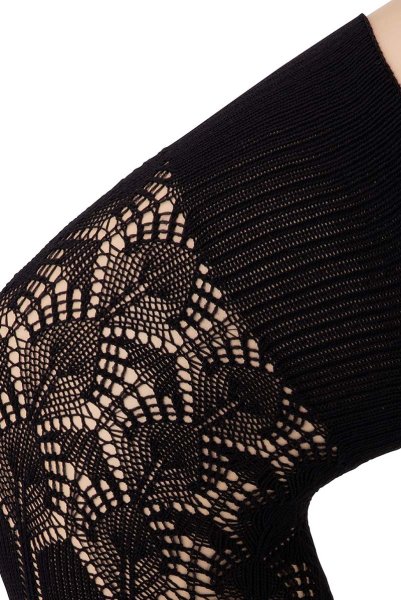 画像8: DOROTHY MICRO Zak nero  | ニーハイソックス・ストライプ・ブラック | Veneziana ベネチアナ (8)