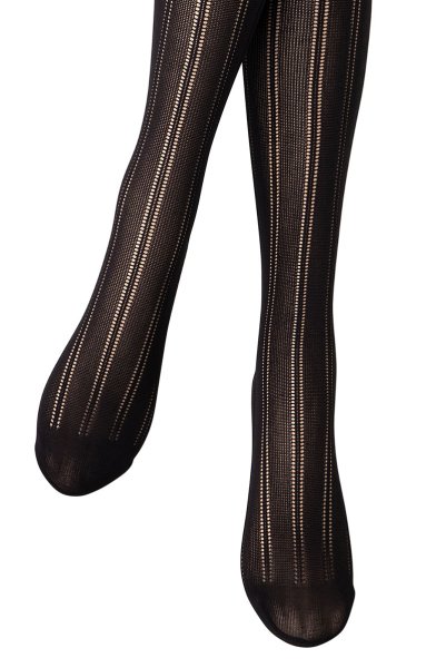 画像4: DOROTHY MICRO Zak nero  | ニーハイソックス・ストライプ・ブラック | Veneziana ベネチアナ (4)