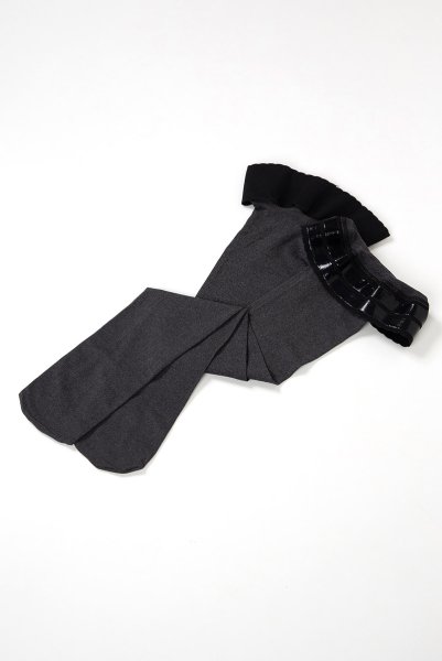 画像9: AR VERA melange  | ガーターストッキング・無地・グレー | Veneziana ベネチアナ (9)
