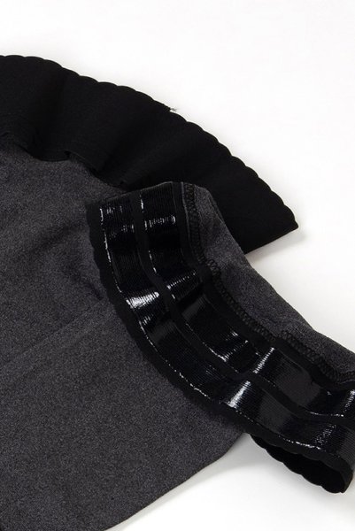 画像11: AR VERA melange  | ガーターストッキング・無地・グレー | Veneziana ベネチアナ (11)