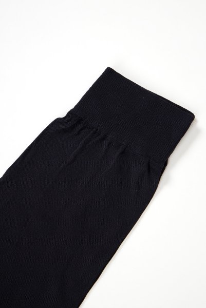 画像7: DORA Zak nero  | ニーハイソックス・無地・ブラック | Veneziana ベネチアナ (7)