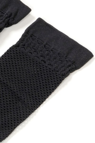 画像6: FEDERICA-nero  | ショートストッキング・網・ブラック | Veneziana ベネチアナ (6)