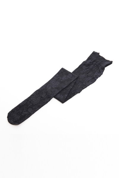 画像7: FIORI nero  | ストッキング 20デニール・花柄・ブラック | Veneziana ベネチアナ (7)