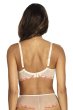 画像3: NAOMI orange B214 | 3/4カップ・ワイヤーブラ・グラマー向け・すっぴん美乳ブラ・ストラップ太め・B〜Hカップ・ホワイト×オレンジ | ewabien エヴァビアン| 輸入下着・高級ランジェリー  (3)