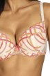 画像6: NAOMI orange B214 | 3/4カップ・ワイヤーブラ・グラマー向け・すっぴん美乳ブラ・ストラップ太め・B〜Hカップ・ホワイト×オレンジ | ewabien エヴァビアン| 輸入下着・高級ランジェリー  (6)