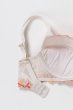画像12: NAOMI orange B214 | 3/4カップ・ワイヤーブラ・グラマー向け・すっぴん美乳ブラ・ストラップ太め・B〜Hカップ・ホワイト×オレンジ | ewabien エヴァビアン| 輸入下着・高級ランジェリー  (12)